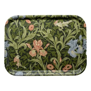 William Morris Iris rektangulär bricka 27×20 cm