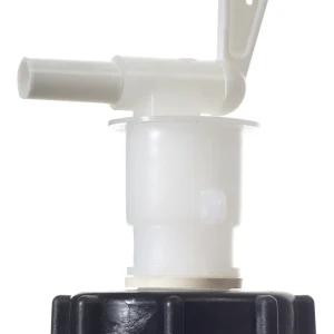 Kran 60mm Liten Vit Pip