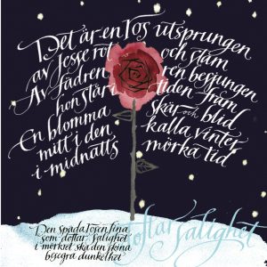 Kort 36, Det är en ros utsprungen