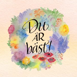 Kort 95, Du är bäst!
