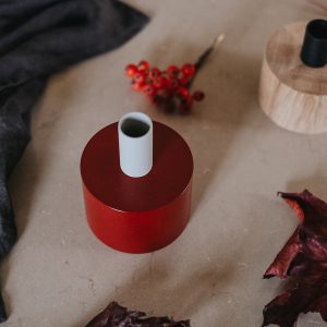 Ljusstake stor Gro, mörkröd