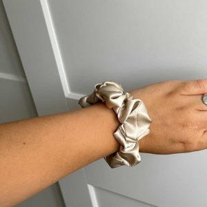 SIDEN SCRUNCHIE ORIGINAL (3-pack) - BEIGE