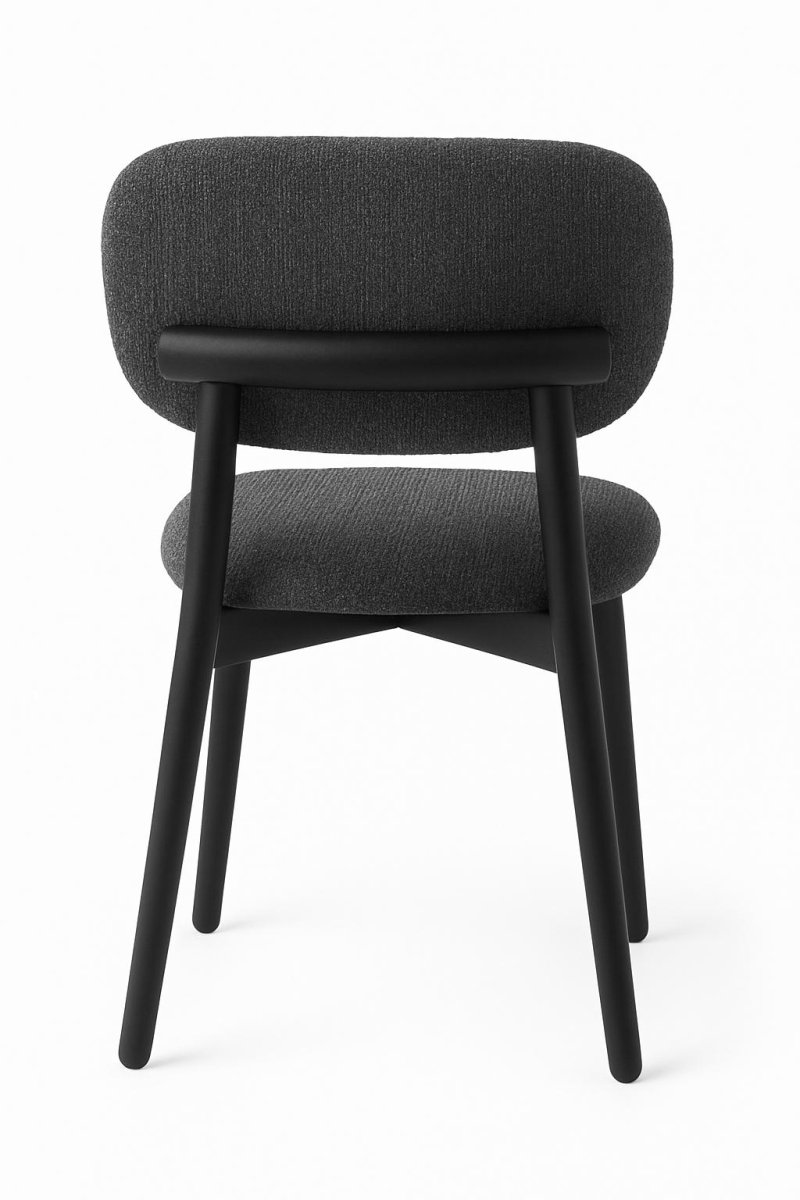 Rubi Stol Grå ( Svart Ram ) - Bild 4