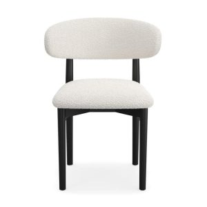 Rubi Stol Offwhite ( Svart Ram )