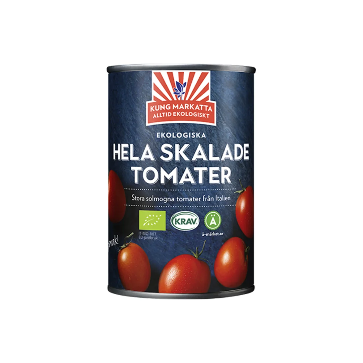 Hela skalade tomater, 400 g Eko - Bild 2