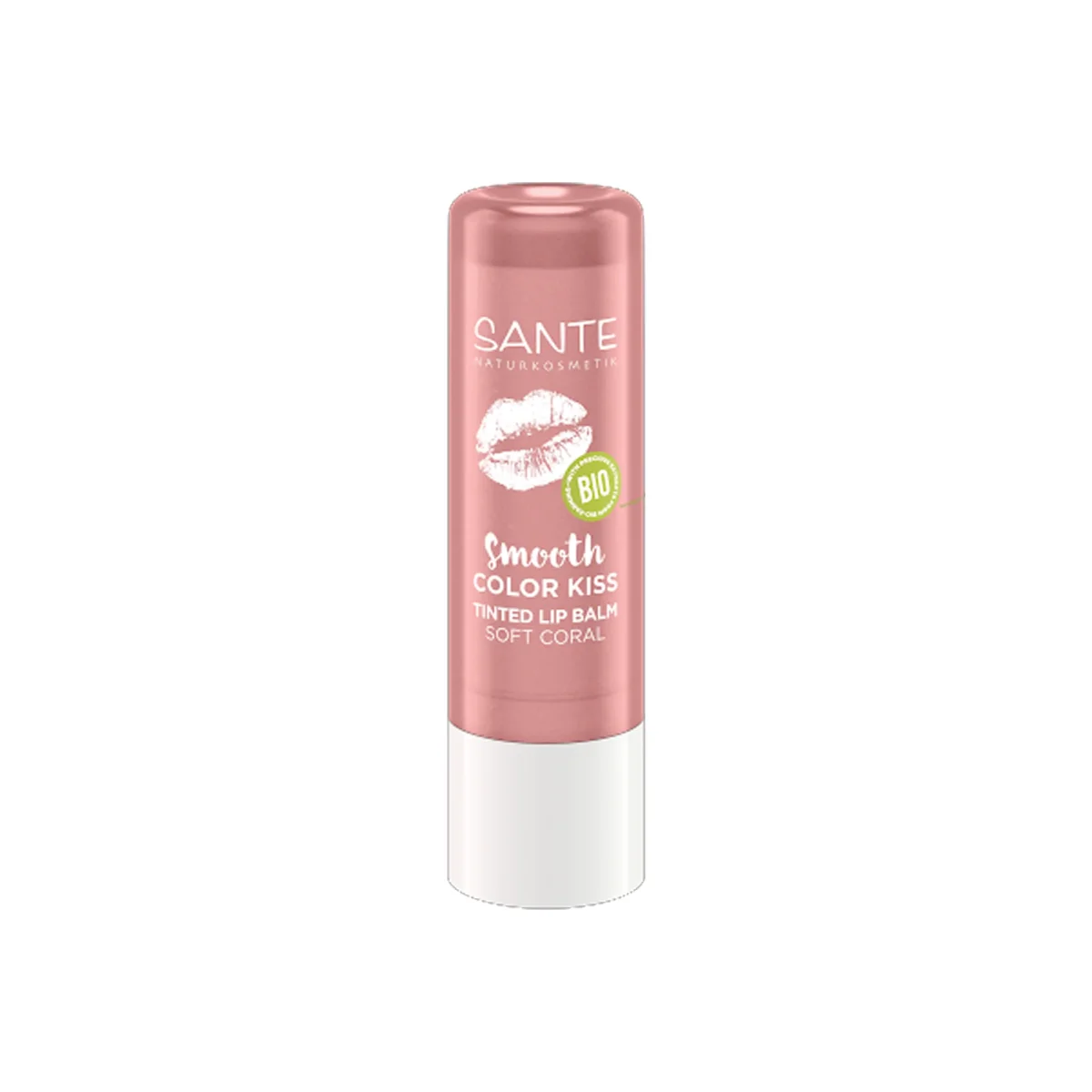 Smooth Color Kiss Tinted Lip Balm, Soft Coral, 4.8 ml - Bild 2
