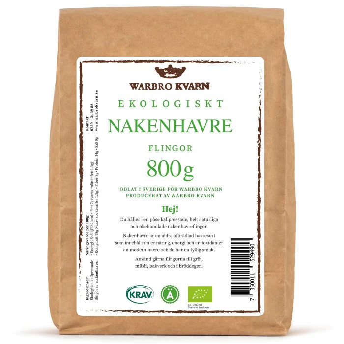 Nakenhavre Flingor 800 g - Bild 2